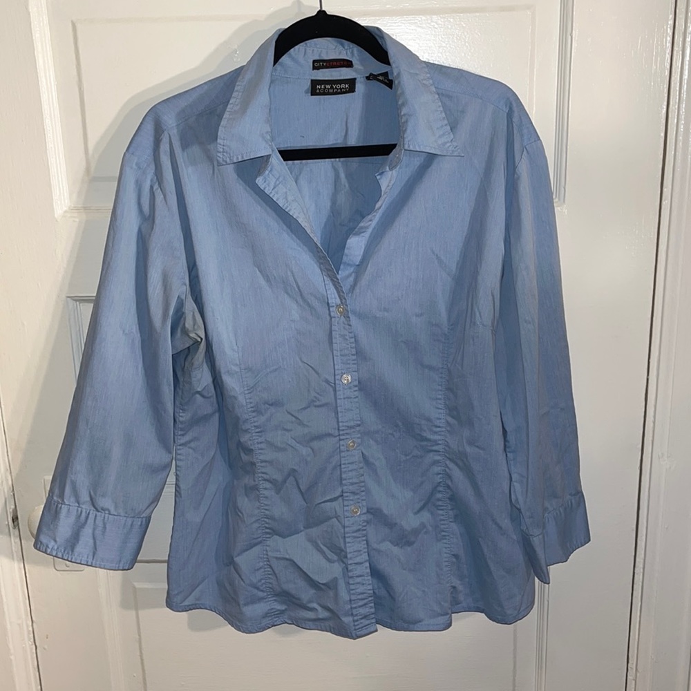 Stretch dressy Oxford